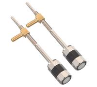 MAGICLULU 2pcs Violin Bow Frog Screws Metal Repair Tools for Violin Bow Maintenance Easy to Install