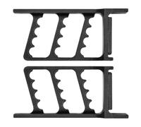 MAGICLULU 2pcs Wall Mounted Bracket and Arrow Display Rack Holder with Screws for Recurve and Compound Bows Storage in Sports and Outdoors