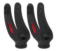 MAGICLULU 2pcs Wheelchair Front Fork Caster Arms with Dust Covers, Plastic Material, Reliable Support for 8 Inch Wheels, Suitable for Indoor Use and Light Outdoor Activities