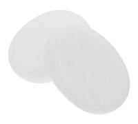 MAGICLULU 2Pcs White Marble Hot Cold Massage Stones Set for Spa Body Face Therapy with Essential Oil - Chinese Hot Stone Massage Rocks for Relaxation Wellness
