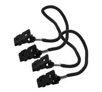 MAGICLULU 2pcs Windproof Hat Strap Clips and Lightweight Polyester Glasses Retainer for Running and Daily Use, Sturdy Plastic Hat Keeper for Secure Outdoor Activities