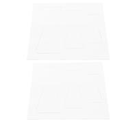 MAGICLULU 2pcs Woodworking Router Template Kit 2mm Acrylic Bowtie Inlay Jig Decorative Butterfly Stencil for Wood Router Inlays and DIY Carpentry