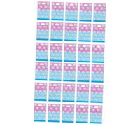 MAGICLULU 2sets 50pcs Gender Reveal Present Bags Reusable Plastic Tote Bags with Handles for Party Favors Decorations for Gender Reveal Parties for Chocolates Snacks and 50pcs*2