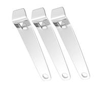 MAGICLULU 3 Pcs Portable Mini Stainless Steel Vial Bottle Opener Multifunctional Compact Tool for Small Bottles Ampoules and Oral Liquid Caps and Lightweight for Travel and Kitchen Use