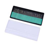 MAGICLULU 30pcs 2.35mm Diamond Grinding Bits with Stainless Steel Shank for Engraving and Touch Finish Work on Partial-precious Stones and Hardened Steel