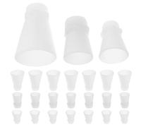 MAGICLULU 30pcs Fire Extinguisher Nozzles Replacement Pp Wide Mouth Nozzle Easy to Use Long Period Using Suitable for 1kg 2kg 3kg Fire Extinguisher Parts for Home