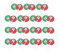 MAGICLULU 30pcs Judging Board Voting Cards 7.5x5.5 Inch Plastic Sturdy Material Easy to Use Simple Structure Classroom Voting Paddle for Judges and Students