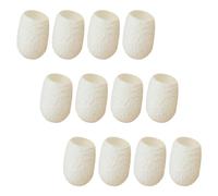 MAGICLULU 30pcs Natural Silk Facial Cleansing Balls White for In-depth Pore Cleansing, Practical Exfoliating Face Scrub Tool for Blackhead Removal and Skin Brightening