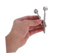 MAGICLULU 30pcs Night Fishing Rod Bait Alarm Bells with Strong Alligator Clip Weather-resistant Dual Ring Bells for Sea Fishing Rod Tips Portable Accessories for Ice and Outdoor Use