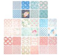 MAGICLULU 32 Sheets Decoupage Papers for Crafts Featuring Beautiful Vintage Scrapbook Paper Easy to Operate Can be Cut into Shape for Diaries and DIY Projects