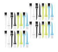 MAGICLULU 36pcs Mini Razor Cleaner Brush for Electric Shavers, Lightweight Abs Material, Easy to Carry, for Cleaning Dead Corner Dust and Gaps on Computers and Keyboards