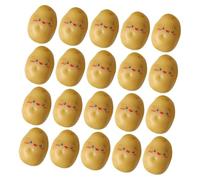 MAGICLULU 36pcs Miniature Lifelike Resin Potatoes Faux Vegetables Realistic Fake Food for Farmhouse Kitchen Decor Vase Fillers Party Decorations