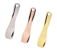 MAGICLULU 3pcs Beauty Spatulas Cream Extract Tool Zinc Alloy Assorted Color Makeup Use Massage The Eye Facial Skin Care Tool Great Gift for Valentine's Day