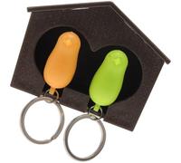MAGICLULU 3pcs Bird House for Window Key Holders for House Keys Sparrows Wall Mountable Home Decor