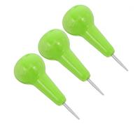 MAGICLULU 3pcs Braille Pen Braille Learning Tools Blind Person Accessories Ergonomic Design Lightweight Portable Reliable Learning Aid School Supplies for The Blind