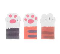 MAGICLULU 3pcs Cat Claw Shaped Cleaning Sponges Thickened Non-Scratch Kitchen Scrubbing Sponge Set for Dishwashing and Pan Cleaning Multi-Color for Kitchen Use Random Color