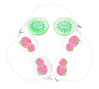 MAGICLULU 3pcs Cooling Eye Mask Fruit Cold Compress Gel Eye Pads for Sleep in Cucumber Fruit Series Suitable for ’s Summer Use Assorted style