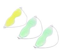 MAGICLULU 3pcs Cooling Gel Mask Gel Eye Mask Relief Dry Eyes Therapy at Home for Anyone Wanting Deep Uninterrupted Sleep Random Color
