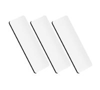 MAGICLULU 3pcs DIY Blank Name Badge Tags with Pins and Clips, Reusable Wooden Worker Id Badge Holders for Office and Event Identification