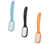 MAGICLULU 3pcs Double-Sided Ceramic Foot Files Pedicure Tool U-Shaped Callus Remover Dead Skin Exfoliating Scrubber for Foot Care at Home and Salon Random Color