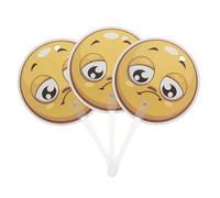 MAGICLULU 3Pcs Double-Sided Emotional Teaching Paddle Boards Smile and Cry Faces, True False Voting Signs for Classroom Behavior and Preschool Supplies