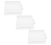 MAGICLULU 3pcs Fire Alarm Cover Plastic Switch Cover Flame Retardant Abs Material Impact-resistant Design Home and Industrial Use Preventing Accidental Activation