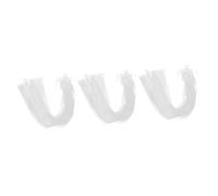 MAGICLULU 3pcs Floral Bridal Veil Clip Long Wedding Veil with Pearl Detail Ideal Bridal Accessory for Wedding Dress