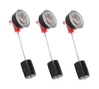 MAGICLULU 3pcs Gas Tank Level Gauge High Temperature Indicator for Gas Engines Precise Fuel Monitoring Easy Installation Reliable Gauge for Optimal Fuel Management