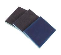 MAGICLULU 3pcs Guitar Fret Sanding Block Kit with Fine Medium Coarse Grit Flexible Sandpaper Sponge for Guitar Nut and Fret Polishing Maintenance Tool for Repair and Care