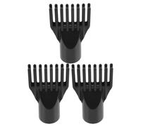 MAGICLULU 3pcs Hair Dryer Nozzle Replacement for Pets Hair Dryer Comb Attachment, Abs Material, Convenient for Multiple Settings, Suitable for Dogs and Cats at Home and Pet Salons