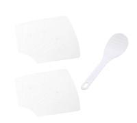 MAGICLULU 3pcs Hand-Rolled Sushi Molds DIY Rice Ball Moulds with 2 Hand Roll Sushi Mats and Spoon Easy to Clean Pp Material for Handmade Home Decoration