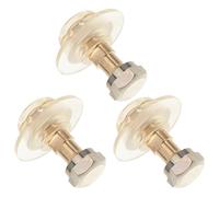 MAGICLULU 3pcs Inflatable Life Vest Valve Cores Copper Iron Replacement for Safety Gear Inflation, Life Jacket Spare Valve for Survival and Emergency Use in Outdoor Water Sports