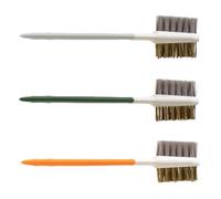 MAGICLULU 3pcs Kitchen Cleaning Brushes for Stove and Range Hood, Multi-functional Pp Brush Set to Remove Oil Stains, Simple and Generous Design for Daily Needs