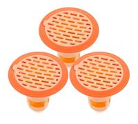 MAGICLULU 3pcs Kitchen Sink Stoppers Bathroom Sink Stoppers Drain Large Sundries Filter Cover Prevent Odor Gas Diffusion Suitable for Floor Drain 38-48mm Diameter 65mm Depth for Bathroom