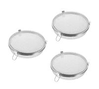MAGICLULU 3pcs Large Capacity Stainless Steel Dishwasher Basket for Organizing Items and Bottle Parts in Kitchen Sink Drainer