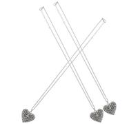 MAGICLULU 3pcs Luminous Photo Box Pendant Diy Necklace Holder Hollow Out Design for Oil Diffuser Pendant for Hanging Heart at Night Glow Dark