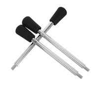 MAGICLULU 3pcs M8 Threaded Industrial Handwheel Knob Set Metal Crank Arm Handles for Lathe Machine Accessories with Clamping Function, Suitable for Workshop Tool Repair