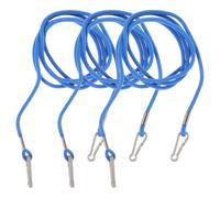 MAGICLULU 3pcs Nylon Glove Lanyards with Mitten Clips, Comfortable Fit and Versatile Use, for Winter Skiing to Prevent Lost Gloves