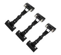 MAGICLULU 3pcs Portable Black Price Tag Display Holders Made of Sturdy Pp Material, Easy to Remove Sign Clips for Market Price Display and Texts Advertisement