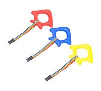 MAGICLULU 3pcs Preschool Walking Rope with Comfortable Round Handles Lightweight Webbing Leash for Toddlers and Boys and Girls to Keep Safe During Outdoor Walks and Hikes Random Color