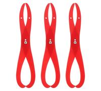 MAGICLULU 3Pcs Red Clay Measuring Tools Set with Inside and Outside Calipers for Pottery and Clay Modelling Art Craft Supplies