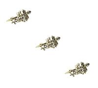 MAGICLULU 3pcs Retro Viking Hairpin Alloy Hair Clips Vintage Hair Accessories for Women Girls Bronze Ornaments