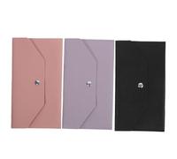 MAGICLULU 3pcs Reusable Cash Envelope Wallets for Women Portable Budget Organizer with Sections for Cash Cards and Receipts Lightweight Design for Expense Tracking and Easy Single-Handed
