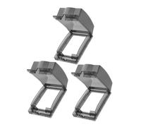 MAGICLULU 3pcs Socket Protector Type Adhesive Electrical Outlet Cover Transparent Hinged Design for Garage Basement High Humidity Areas Weatherproof Protection for Safe Socket Use