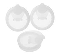 MAGICLULU 3pcs Water Pitcher Replacement Lids with Twist Seal Caps for Glass Carafe Spill Resistant Water Jug Covers Easy Clean Beverage Tank Bottle Tops