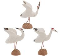 MAGICLULU 3pcs White Ceramic Succulent Potted Ornament Set for Miniature Gardens Featuring Garden Decor Accessories and Flowerpot Accessories Suitable for Mini House and Scenes