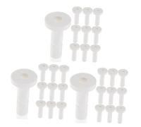 MAGICLULU 3sets Water Filter Fittings Valves Plug for Water Dispenser Pipeline End Plug Strong Sealing Easy Installation Compatible with Purifiers Beverages Rvs and More 50pcs*3