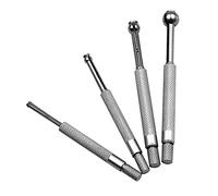 MAGICLULU 4 Pcs Telescoping Hole Gauge Set Full Ball Hardened Bore Gauge with Spherical Measuring Faces for Accurate Internal Measurement