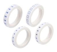 MAGICLULU 4 Rolls Weekly Planning Washi Tape for Efficient Management Writable Date Sections Decorative Masking Tape for Journals Scrapbooks and DIY Crafts
