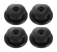 MAGICLULU 4 Set Car Hook Mounting Points Kit Cargo Net Hook Attachments with Robust Load Capacity Easy Setup Pp Material Modern Appearance Sleek Stylish Design for Rear Trunk Organising